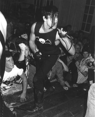 Mistfits frontman Glenn Danzig in 1983