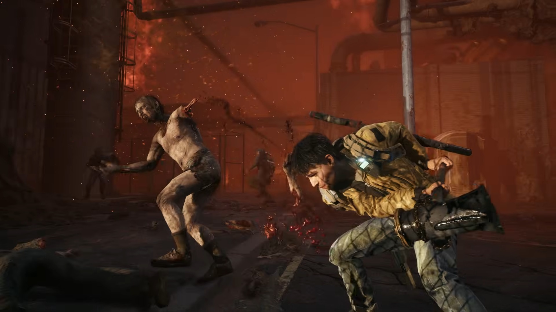 State of Decay 3 screenshot of combat in a Plague Nest.