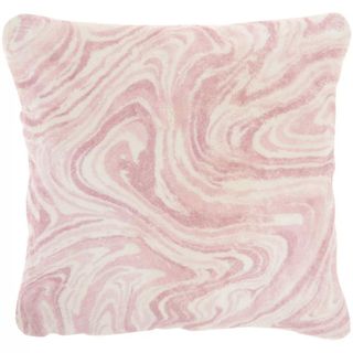 Oversize Life Styles Marble Throw Pillow