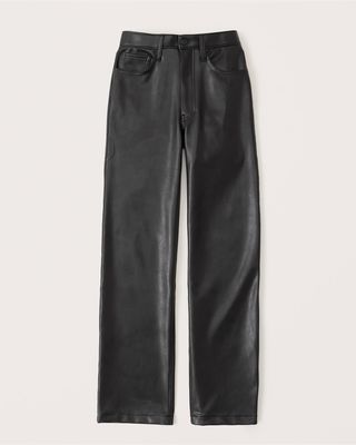 Vegan Leather 90s Relaxed Pant