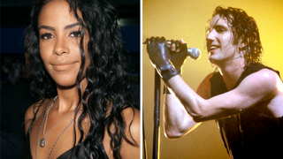 Aaliyah, and Trent Reznor on stage