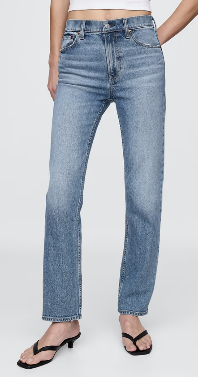 Gap, High Rise &rsquo;90s Slim Straight Jeans