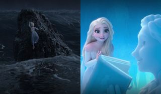 Elsa and The Little Mermaid easter eggs in Frozen 2