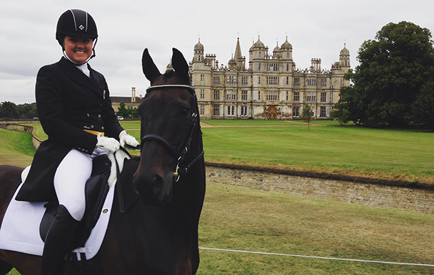 Libby at Burghley