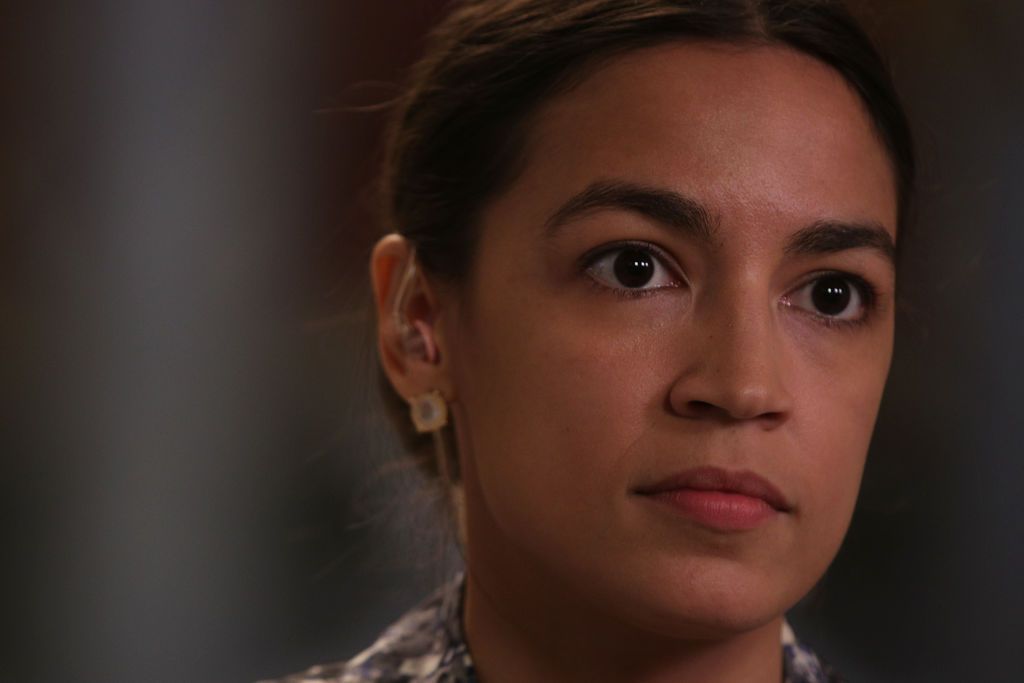 Alexandria Ocasio-Cortez.