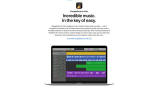 Best audio editing software: Apple GarageBand