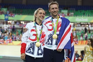 Laura and Jason Kenny at Rio 2016 Olympic Games