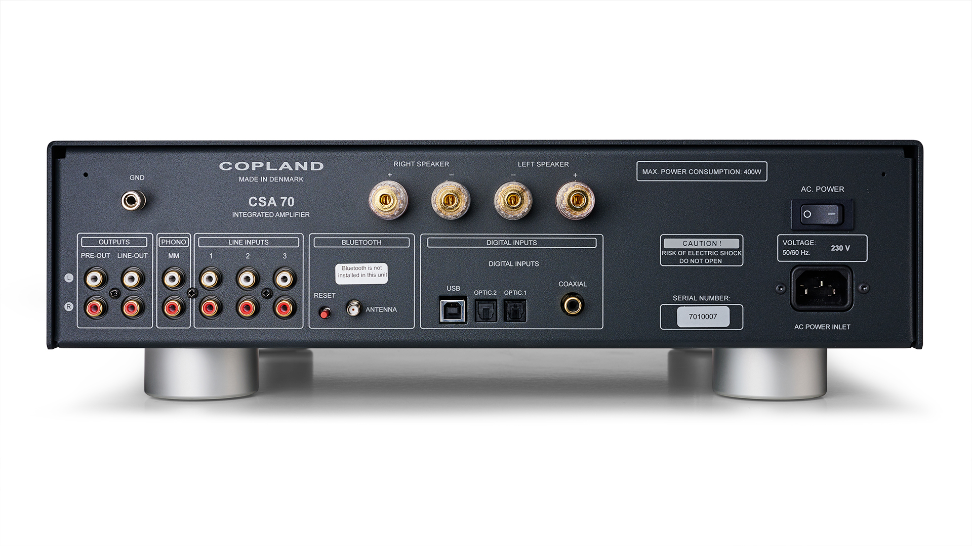 Amplificateur intégré : Copland CSA70