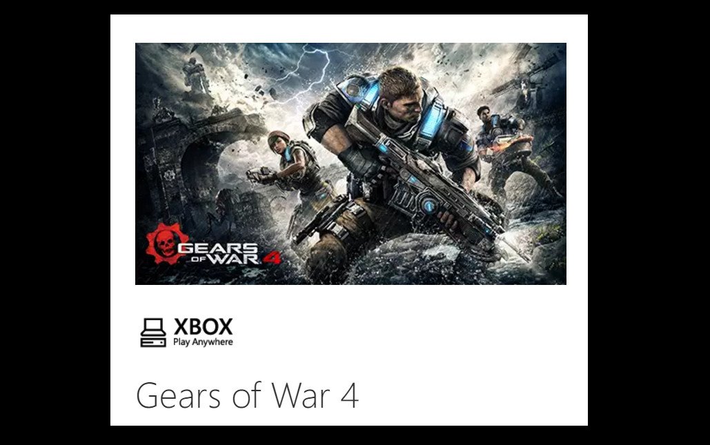 An example of Microsoft's new Play Anywhere strategy for the Store