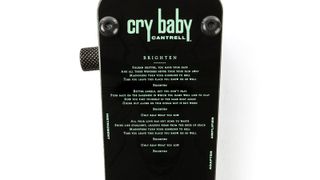 Jim Dunlop Jerry Cantrell Firefly Cry Baby wah pedal