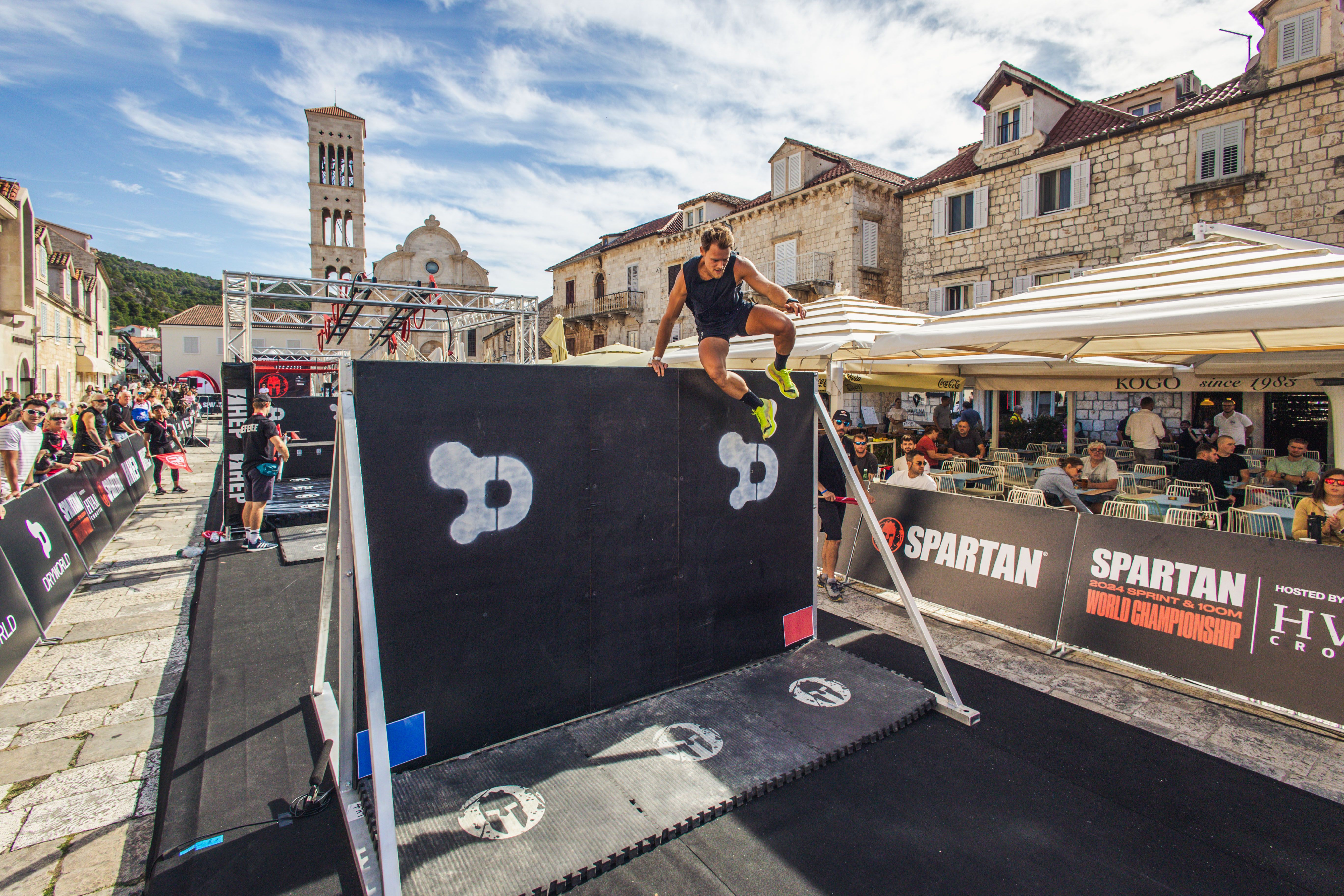 Scenes from the 2024 100m Spartan World Championships in Hvar, Croatia