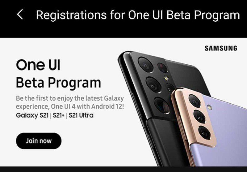 Samsung Kicks Off Android 12 One UI 4 Beta For Galaxy S21 Owners ...