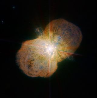 Homunculus Nebula surrounding the star system Eta Carinae