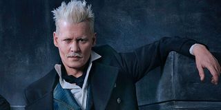 Johnny Depp as Grindelwald in Fantastic Beasts 3