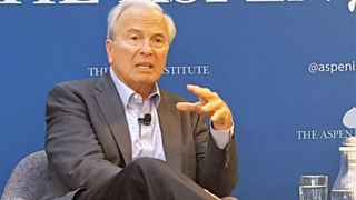 Ken Auletta, media writer for "The New Yorker," spoke about his new book, "Frenemies: The Epic Disruption of the Ad Business (and Everything Else)," at an Aspen Institute talk June 8, 2018.