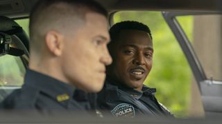 Jimi Stanton and RonReaco Lee in Tyler Perry's "Duplicity" on Prime Video