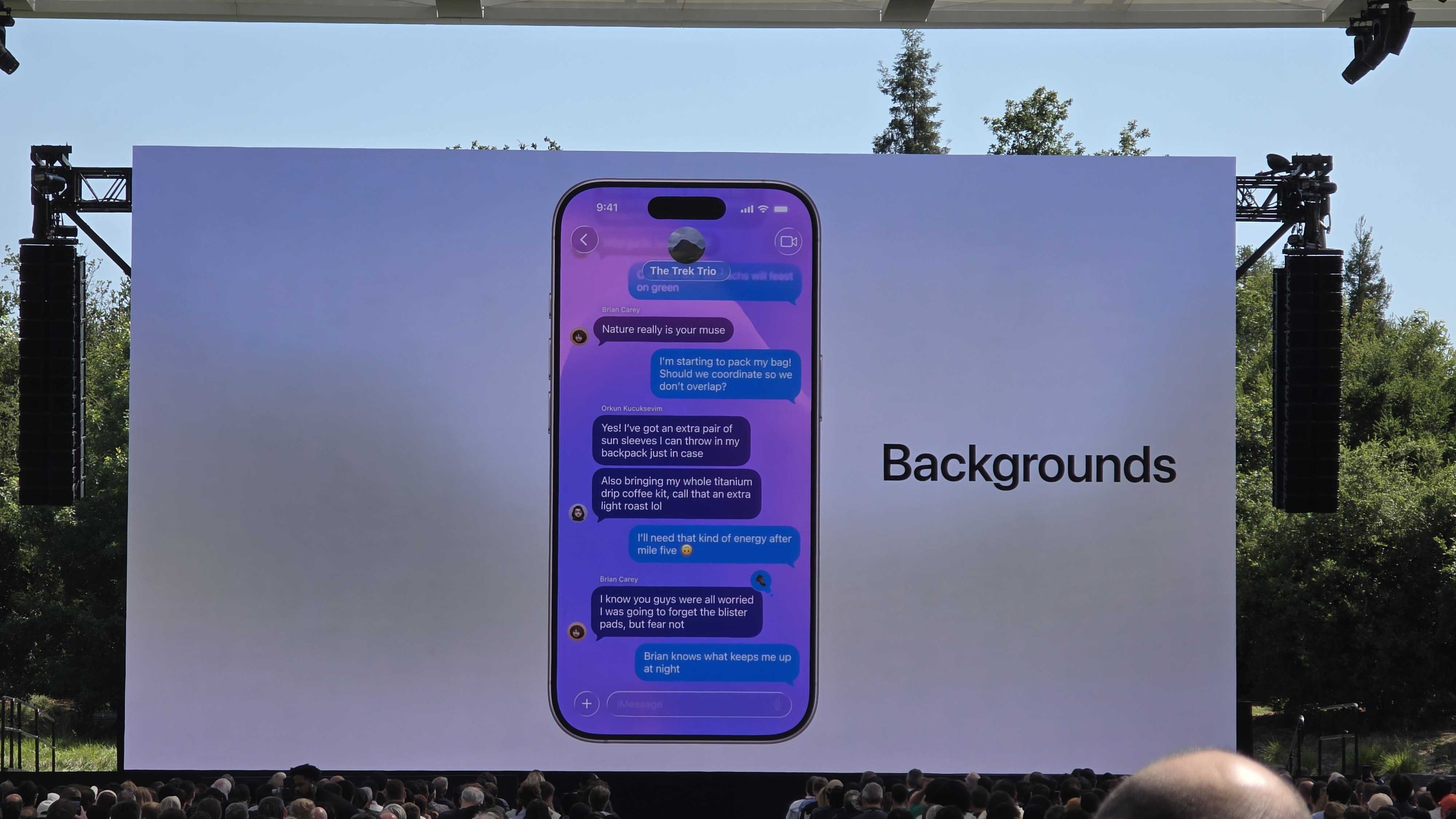 New messages features from WWDC 2025
