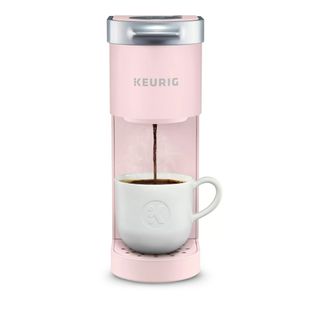 Pink Keurig coffee maker