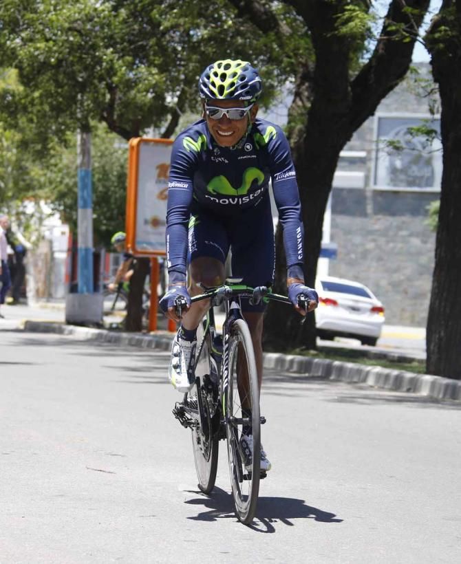 Nairo Quintana (Movistar) at the Tour de San Luis