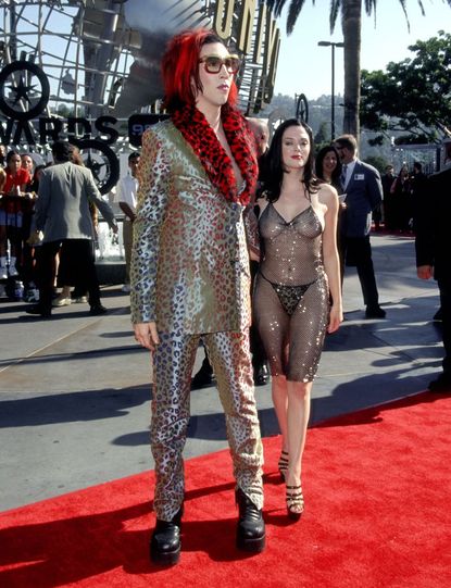 Rose McGowan and Marilyn Manson (1998) 