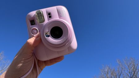 The Fujifilm Instax Mini instant film camera