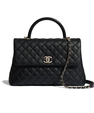 Large Flap Bag With Top Handle, £3,580, Chanel