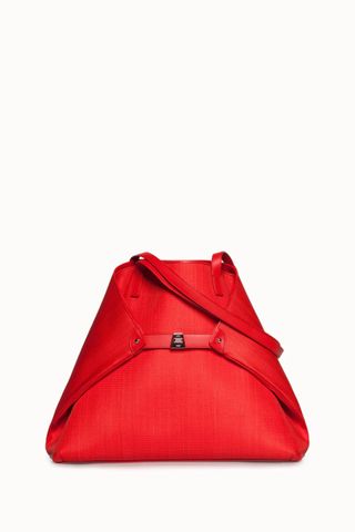 valentine's gifts for her - akris ai shoulder bag in red