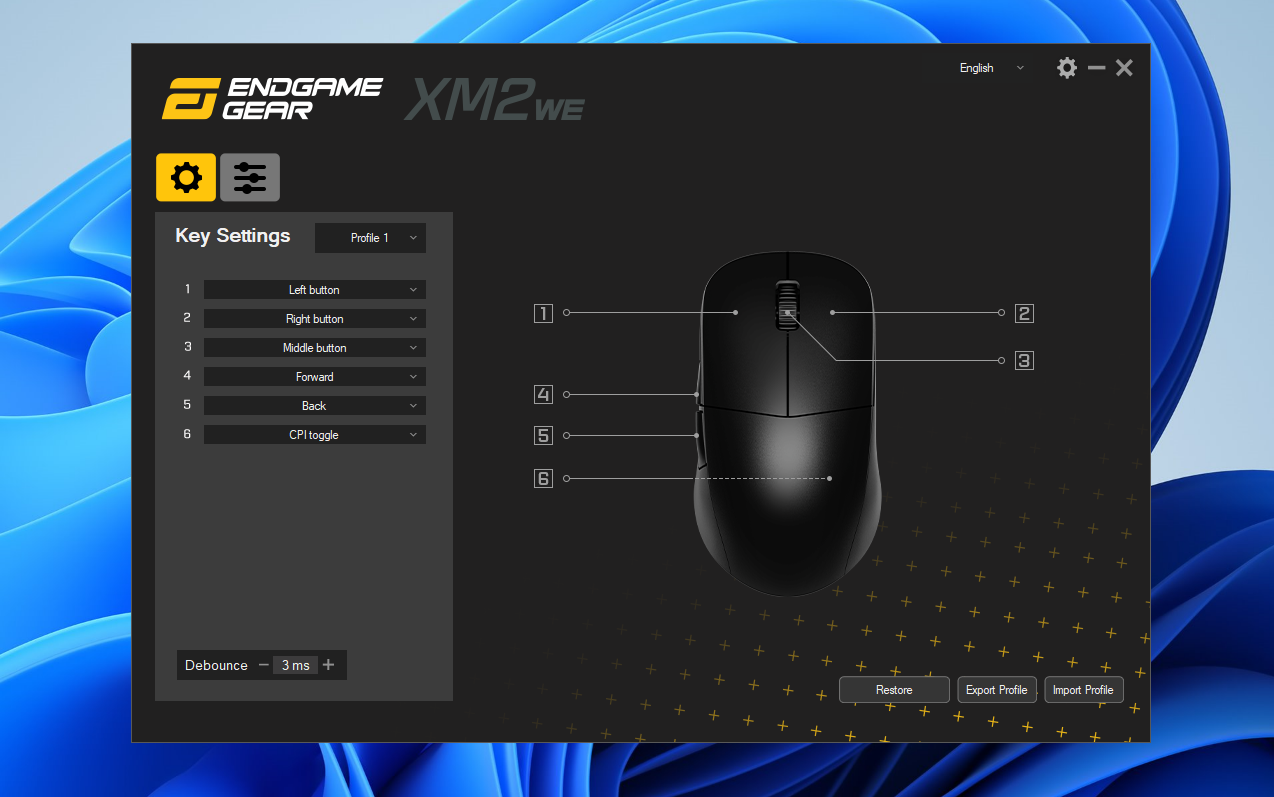 Endgame Gear XM2we