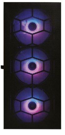 Side view of the Palicomp AMD Destiny with three cooling fans