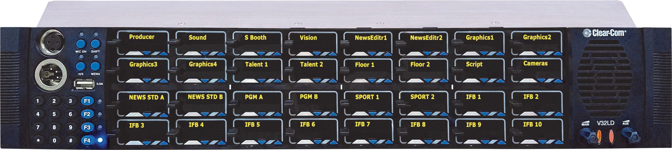 Clear-Com to Preview V-Series Iris Panel at AES | AVNetwork