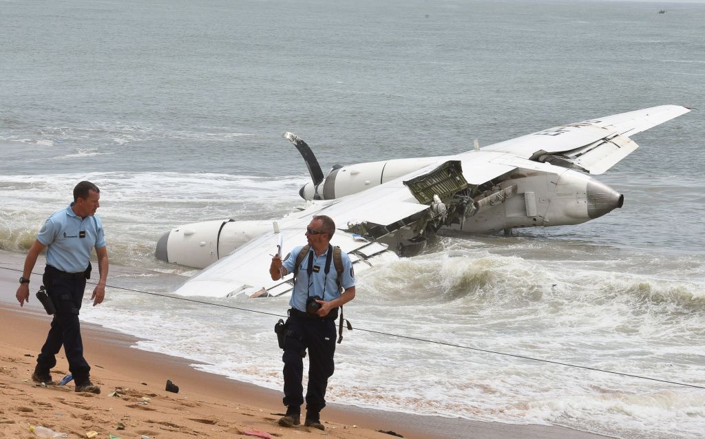 Cargo plane crashes off Côte d&amp;#039;Ivoire