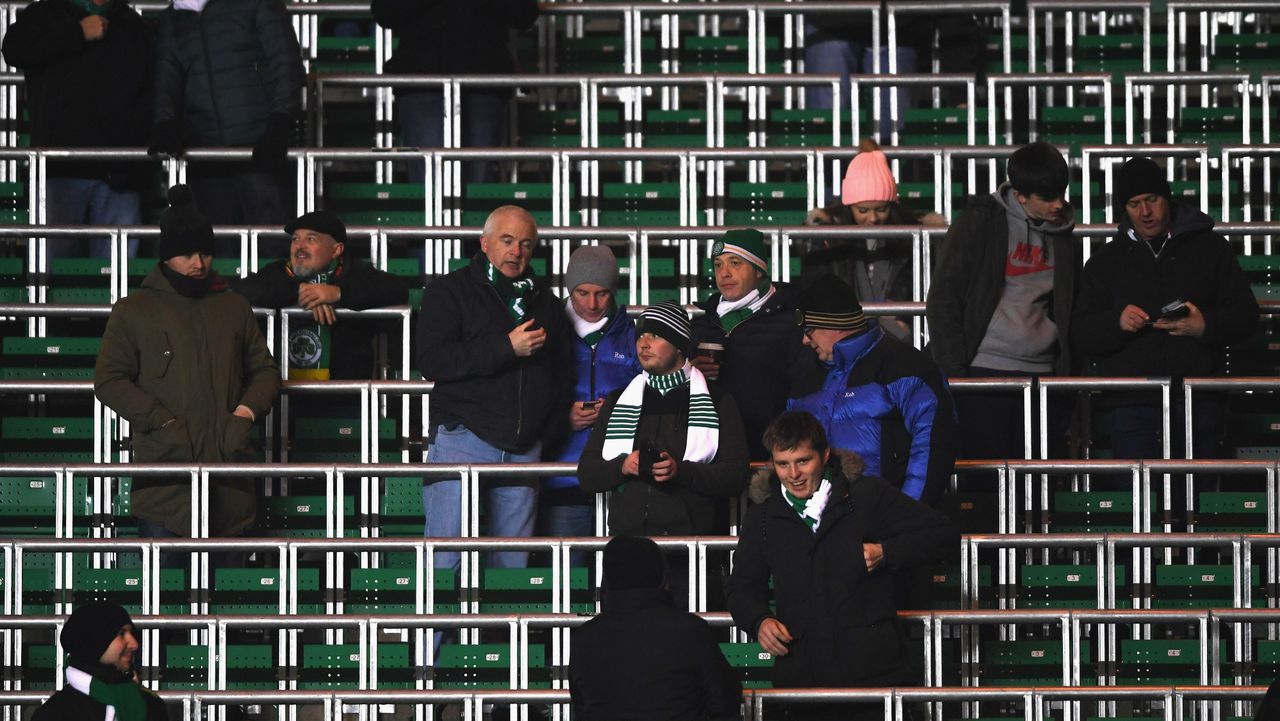 Celtic safe standing rail seats