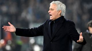 Roma head coach Jose Mourinho, January 2024