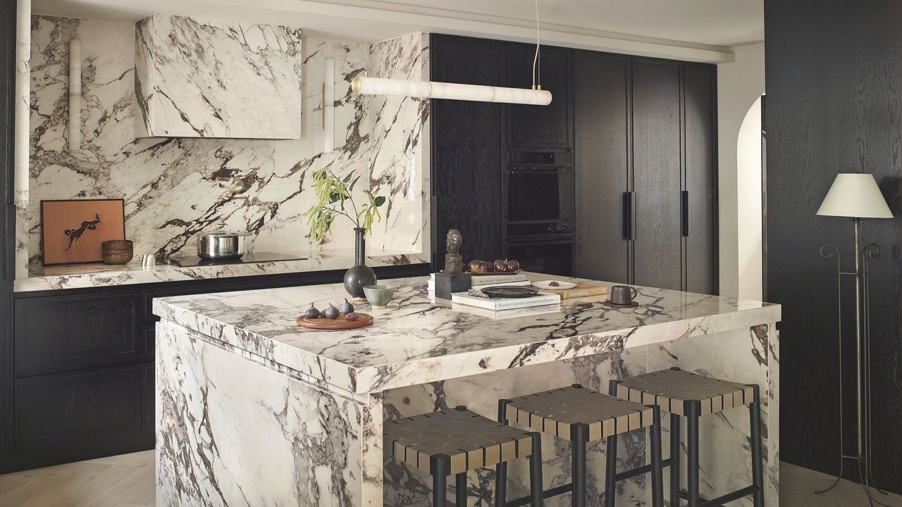 Marble kitchen
