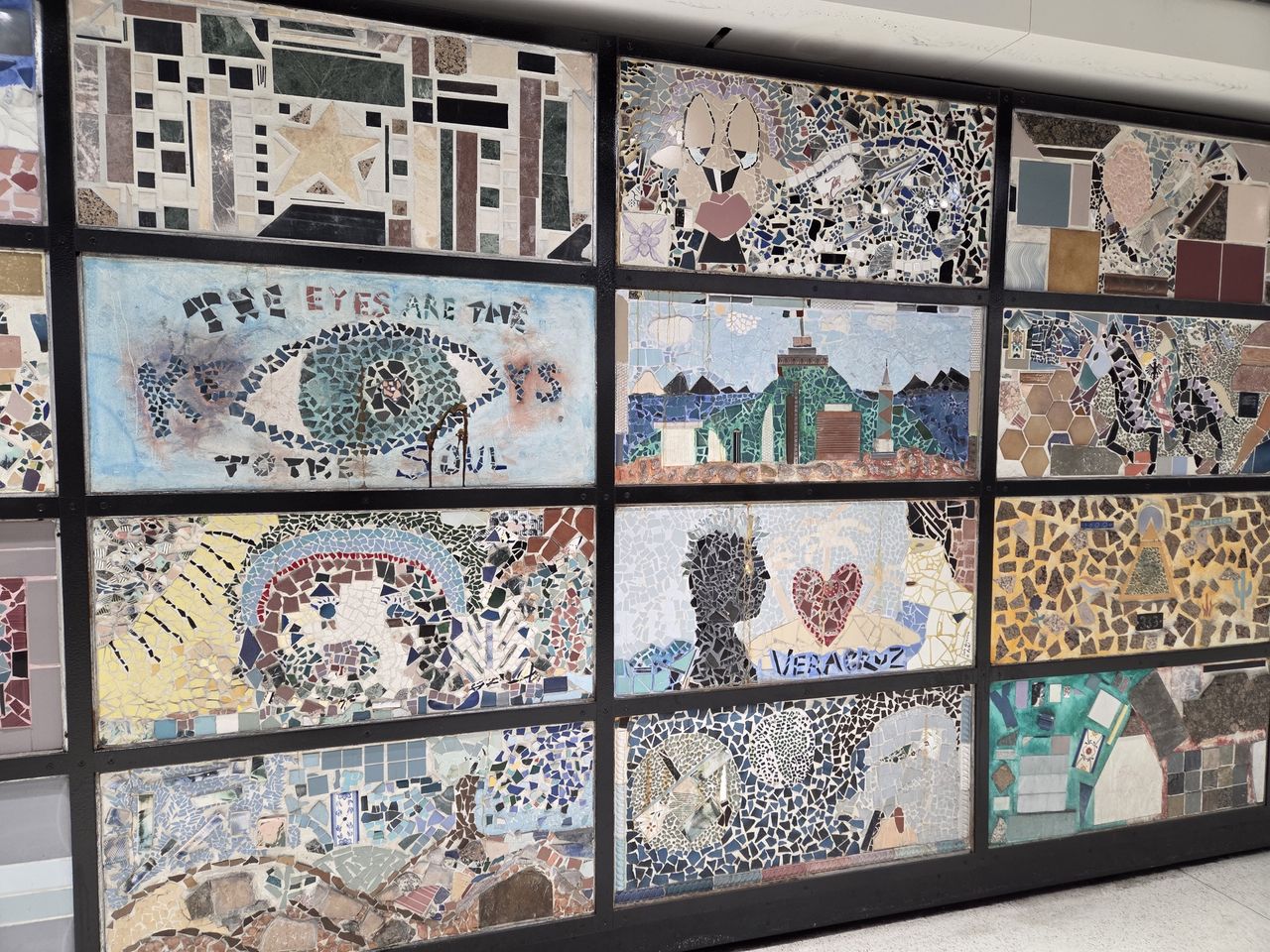 Tile Mural shot by Galaxy S25 Plus
