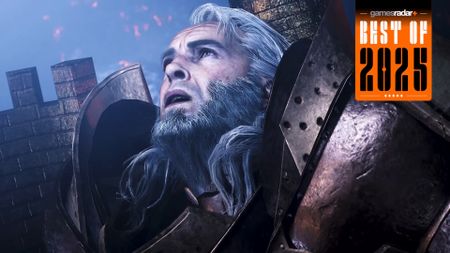 Monster Hunter Wilds heavy lancer gasps at the sky