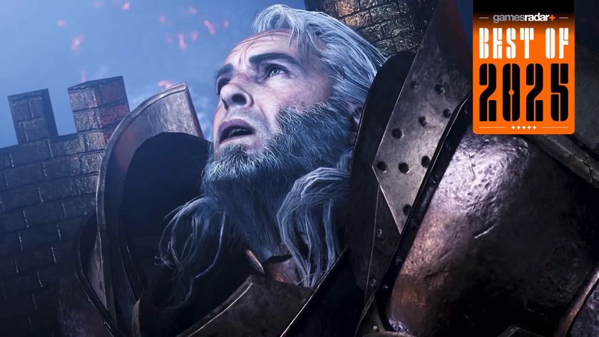 Monster Hunter Wilds heavy lancer gasps at the sky