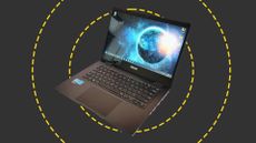 The Asus BR1402 on the ITPro background