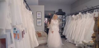 Nikki tries on a wedding dress in Silent Witness season 28 episode 10