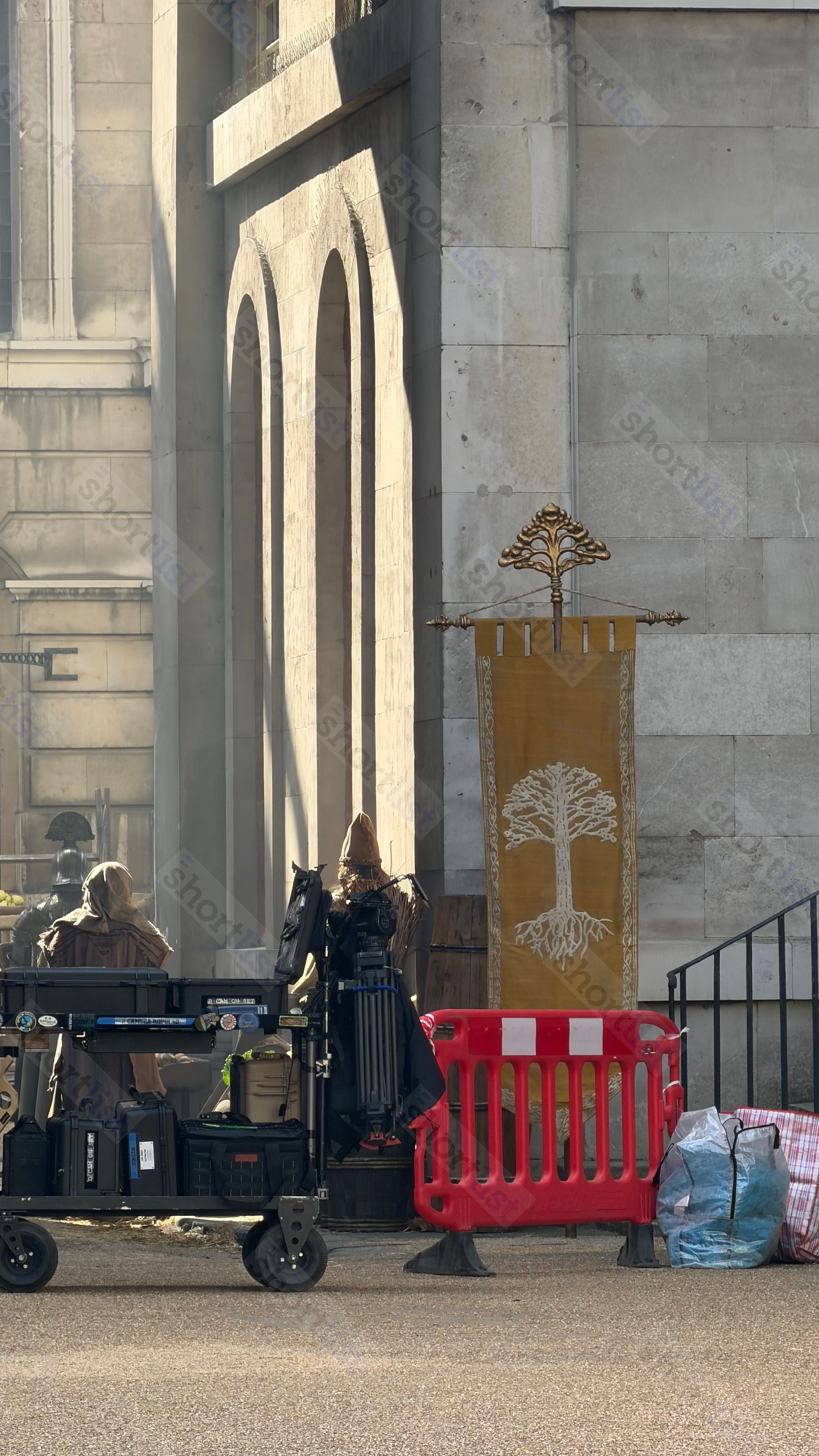 On the set of the Elden Ring movie