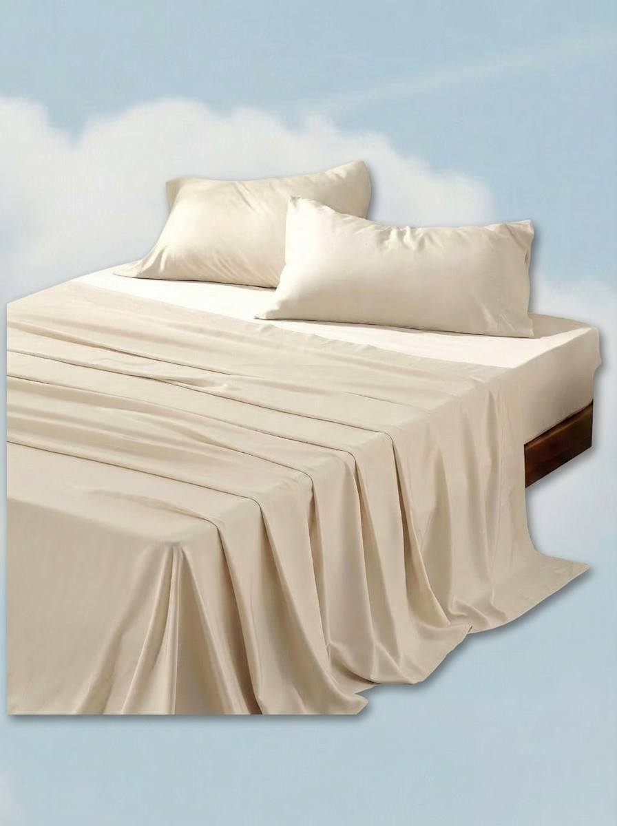 Bedsure Cooling Bamboo Queen Sheet Set