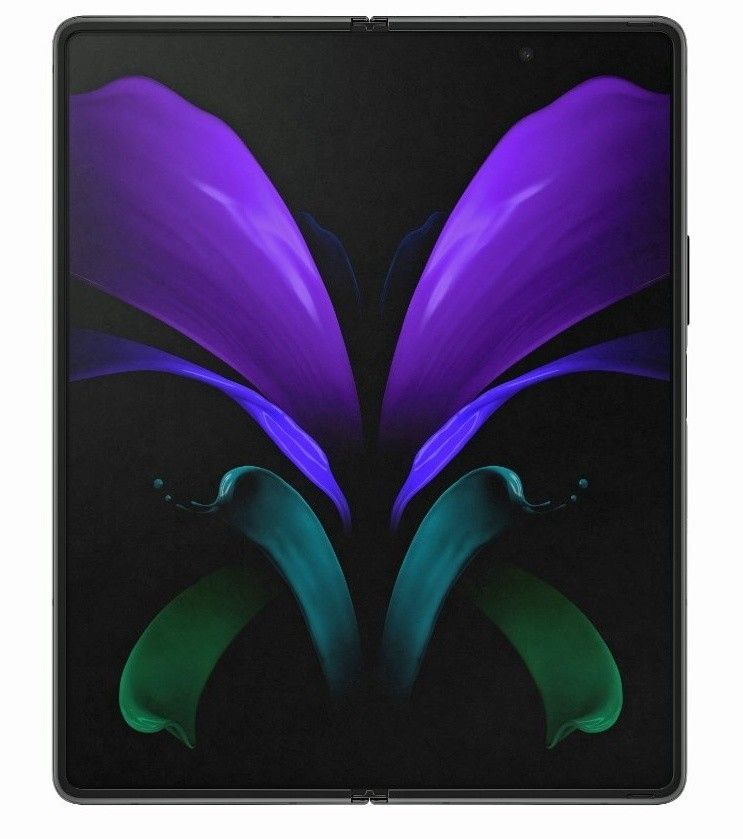 Samsung Galaxy Z Fold 2 Black Leaked Render