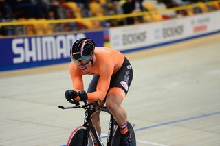 Theo Bos (Netherlands) in the 1km TT
