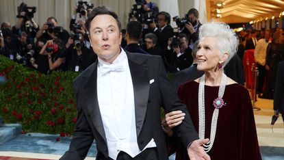 Elon Musk and his mother, Maye