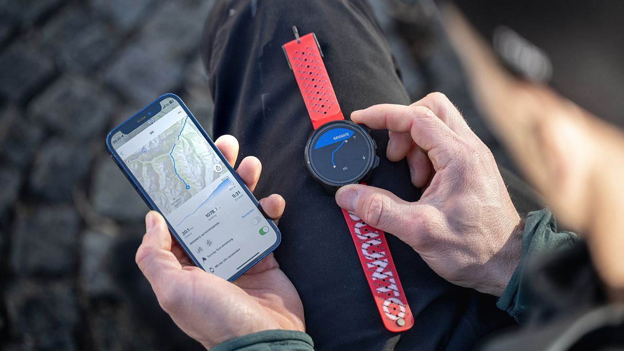 Suunto Ocean dive smartwatch in use