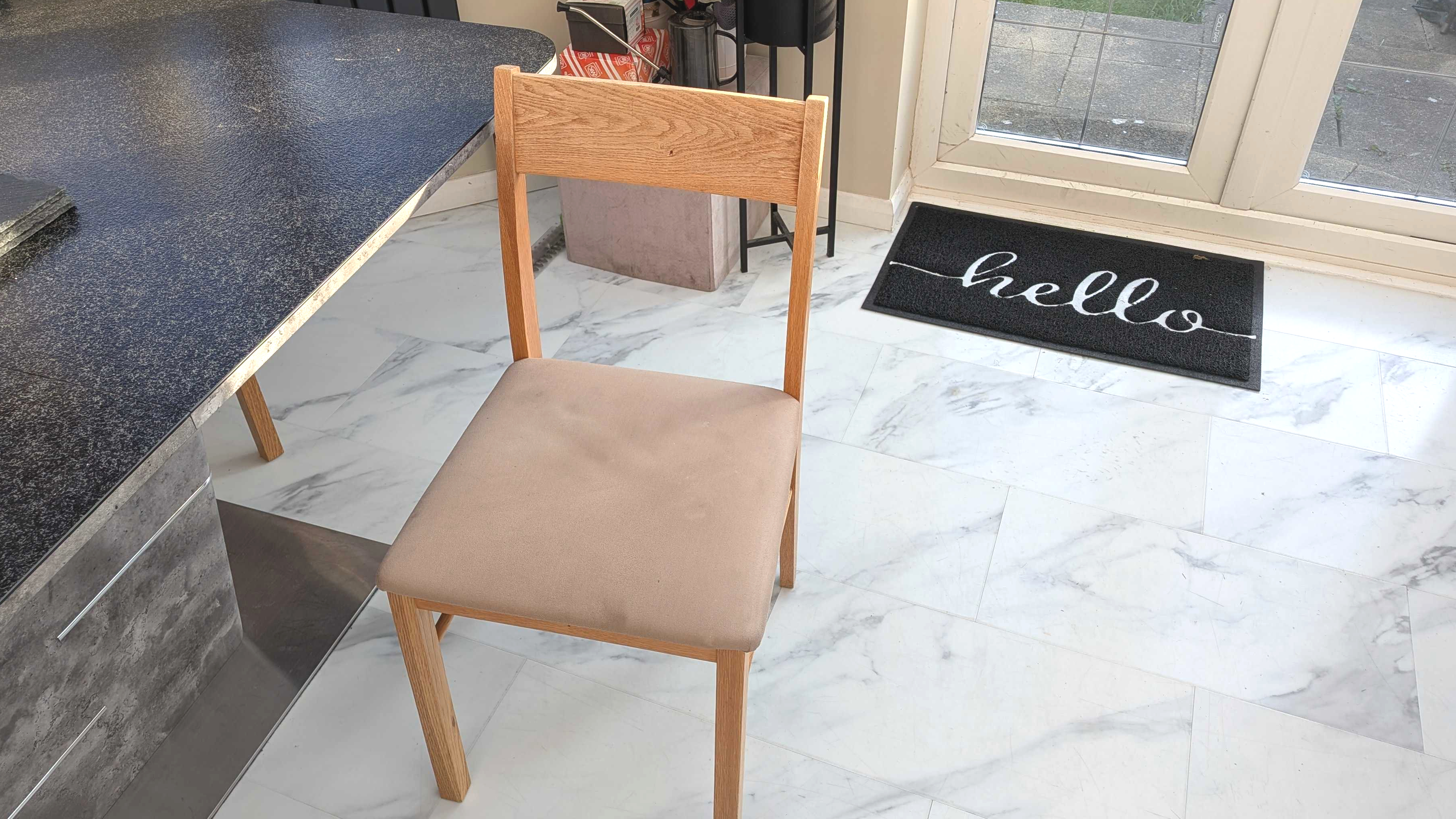 Old dining chair