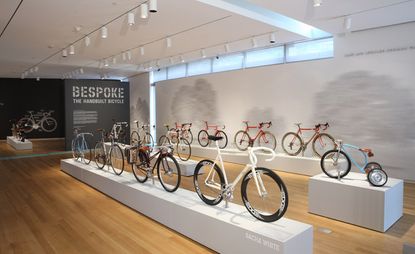 Handbuilt Bicycle display at Manhattan Museum of arts and design