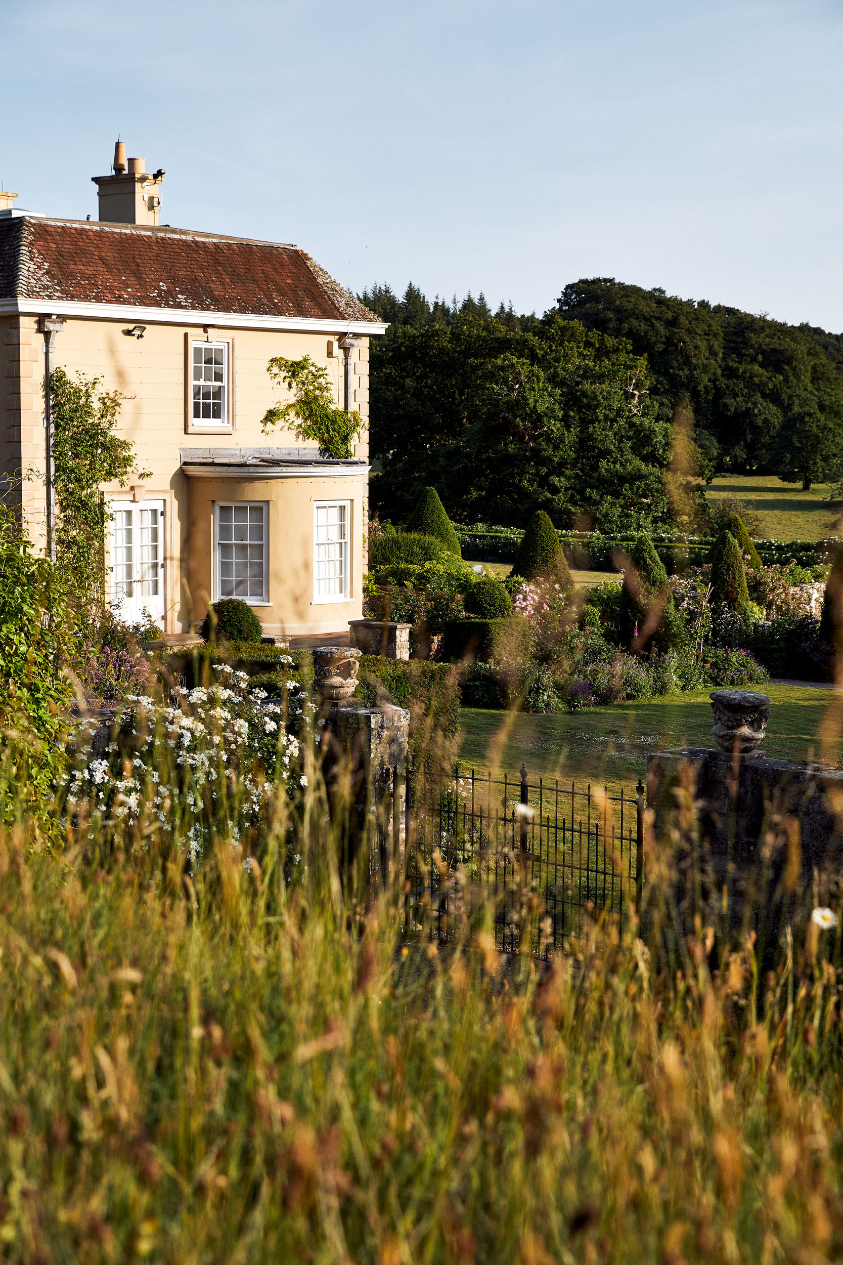 The garden at Fonthill House, Wiltshire
