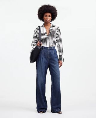 Madewell, The Harlow Wide-Leg Jeans