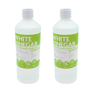 Hexeal White Vinegar 2l – 2 X 1l Bottles of Food Grade White Vinegar for Cooking, Cleaning, Pickling & Baking – Cleans Surfaces, Deodorises & Removes Grime